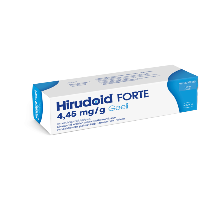 HIRUDOID FORTE 4,45 mg/g 100 g geeli-13
