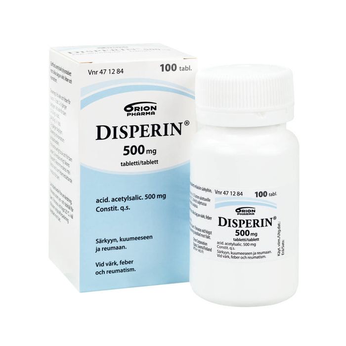 DISPERIN 500 mg 100 kpl tabletti-13
