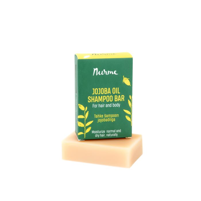 Nurme Jojoba Oil Shampoo Bar palashampoo käsitellyille hiuksille 100 g-13