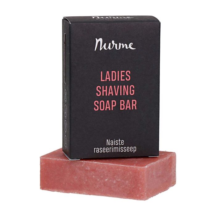 Nurme Ladies Shaving Soap Bar hoitava palasaippua sheivaukseen 100 g-13