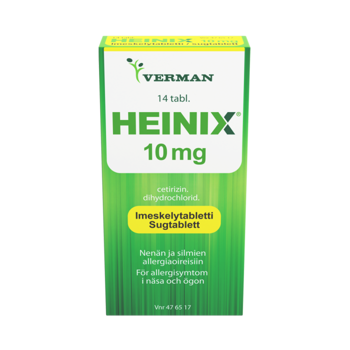 HEINIX 10 mg 28 fol imeskelytabletti, puristettu-13