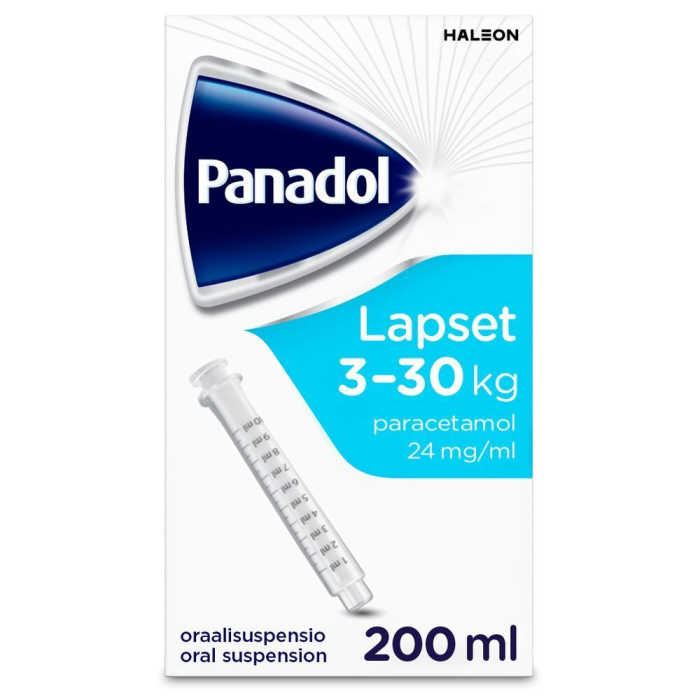 PANADOL 24 mg/ml 200 ml oraalisuspensio-13