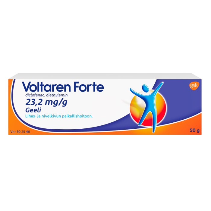 VOLTAREN FORTE 23,2 mg/g 50 g geeli-13