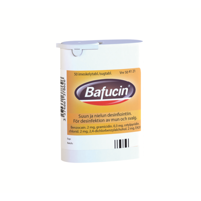 BAFUCIN 50 kpl imeskelytabletti-13