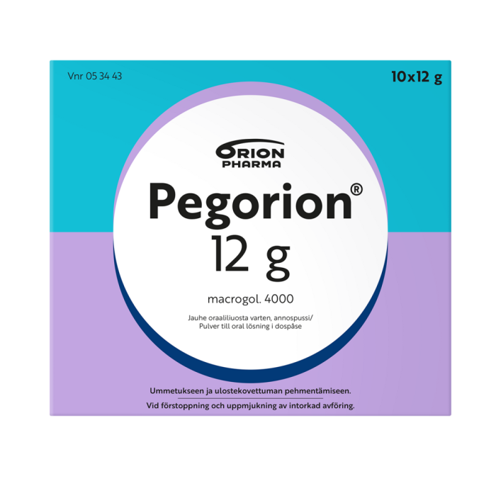 PEGORION 12 g 10 x 12 g jauhe oraaliliuosta varten, annospussi-13
