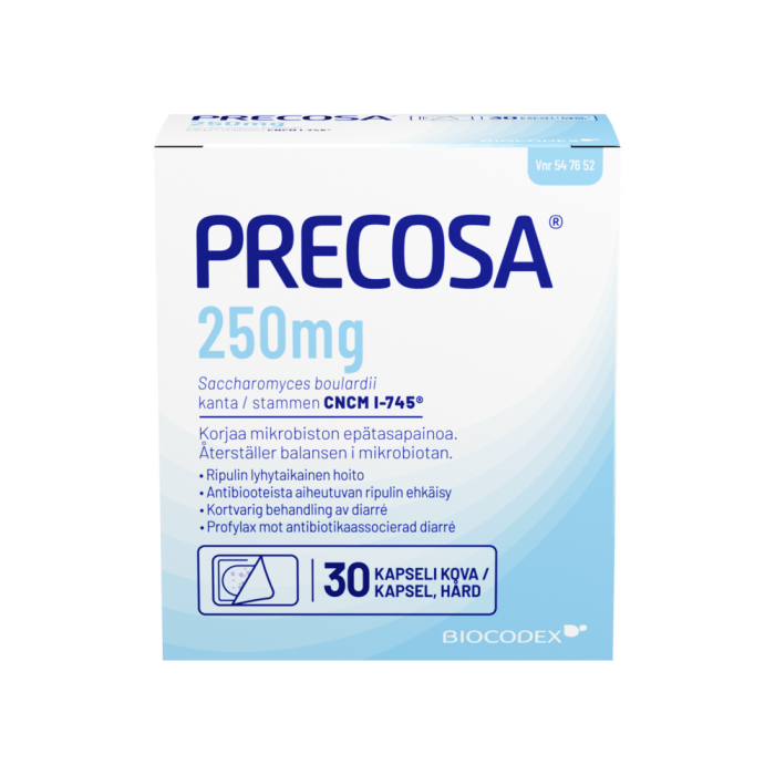 PRECOSA 250 mg 30 fol kapseli, kova-13