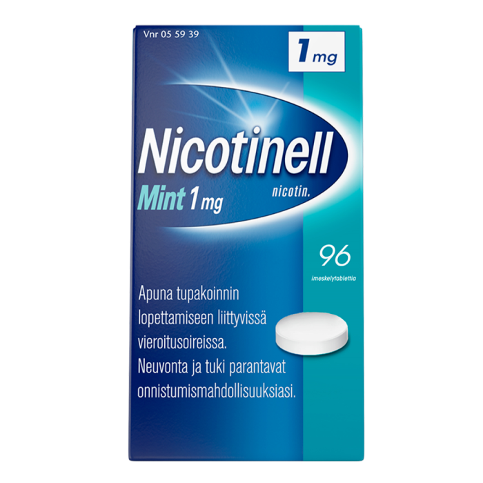 NICOTINELL MINT 1 mg 96 fol imeskelytabletti-13