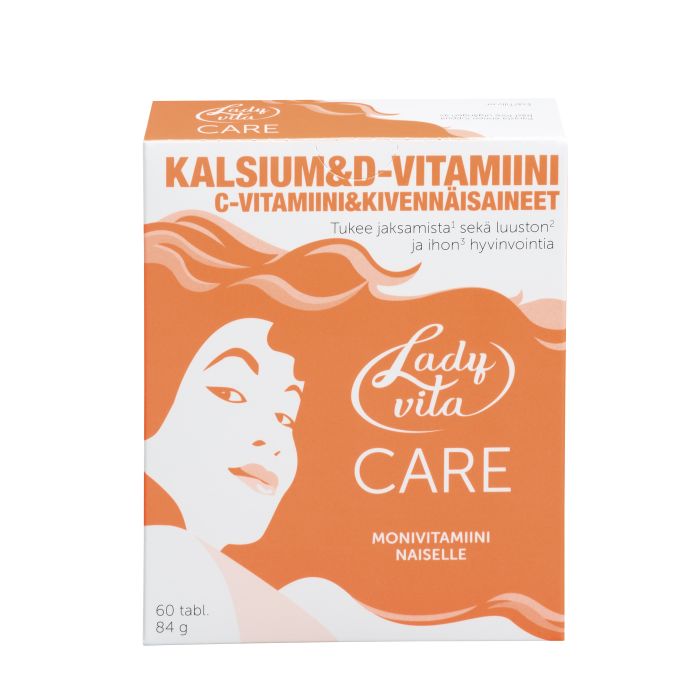 Ladyvita monivit+hivenainevalmiste 60 tabl ravintolisä-0