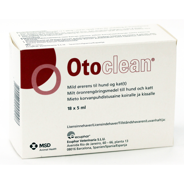 Otoclean vet korvanpuhdistusaine 18x5 ml-13