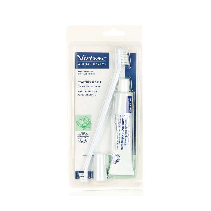 Virbac C.E.T. kit koirille harjat+tahna 70 g-13