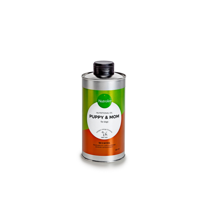 Nutrolin Puppy & Mom ravintoöljy 450 ml-13