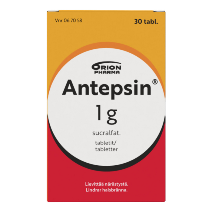 ANTEPSIN 1 g 30 fol tabletti-13