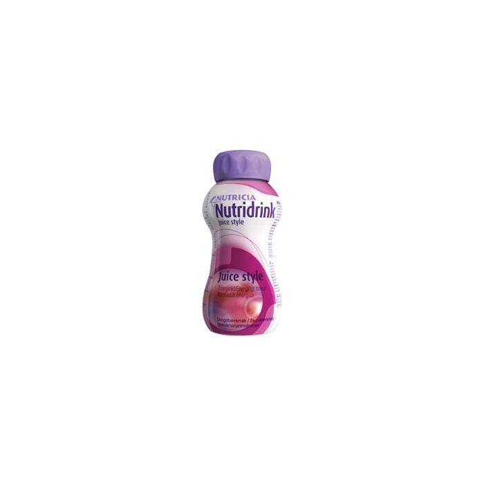 Nutridrink Juice Style 4x200 ml neste täydennysravintovalmiste metsämarja-13