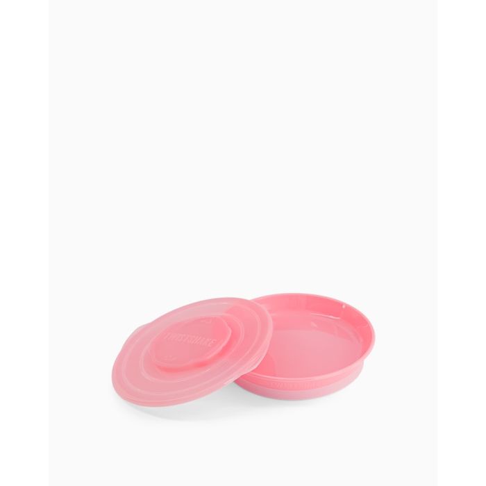 Twistshake Plate 6kk+ pinkki lautanen-