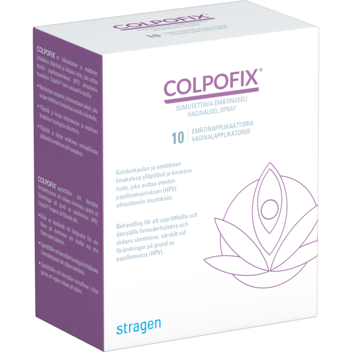 Colpofix sumutettava emätingeeli 20ml + applikaattori 10 kpl-13