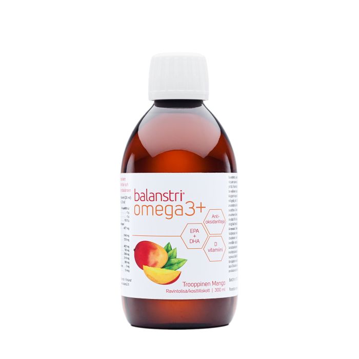 Balanstri Omega3+ Trooppinen Mango 300 ml-0