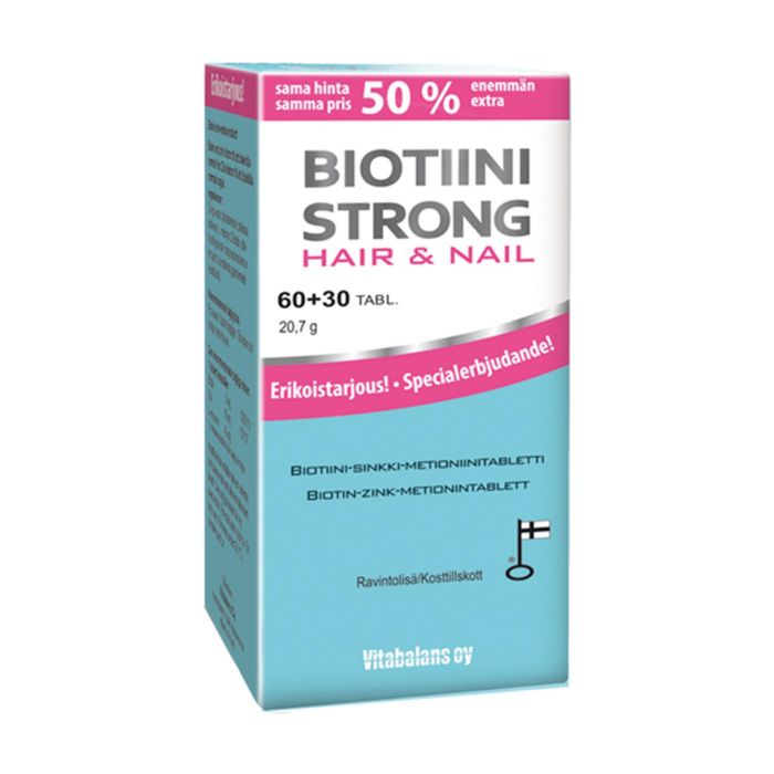 Biotin Strong Hair & Nail 90 tabl-13