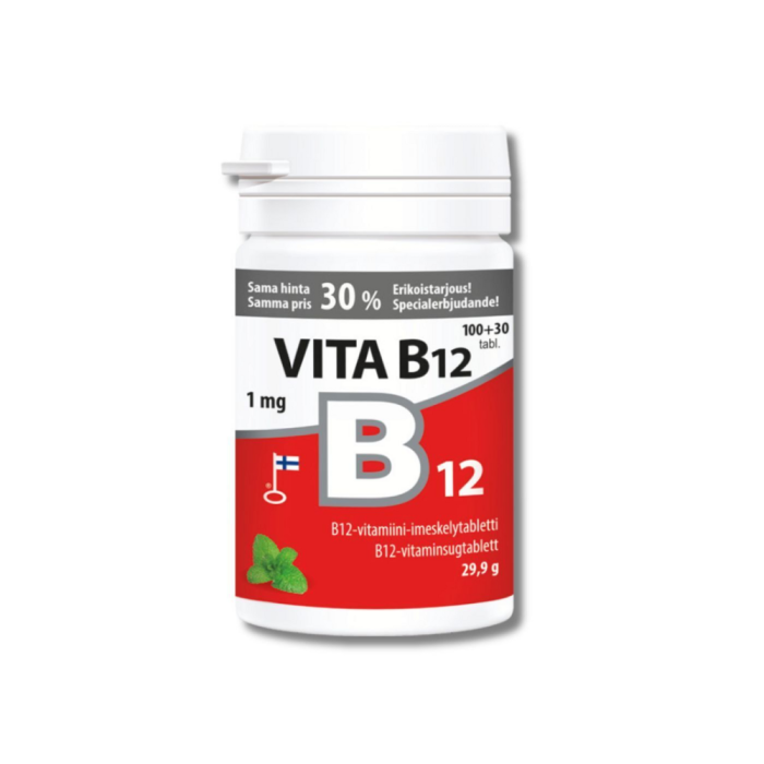 VITA B12 1 mg kampanjapakkaus 100+30 tabl-13