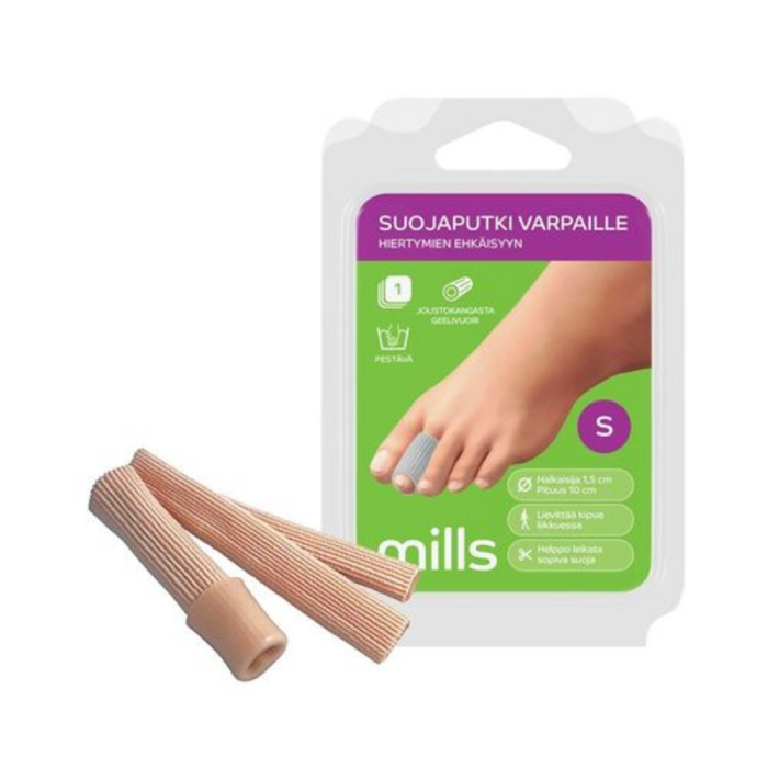Mills suojaputki varpaille, l 10 cm 1 kpl-13