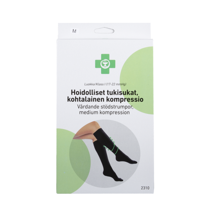 APTEEKKI hoidolliset tukisukat kohtalainen kompressio S 1 pari, musta-13