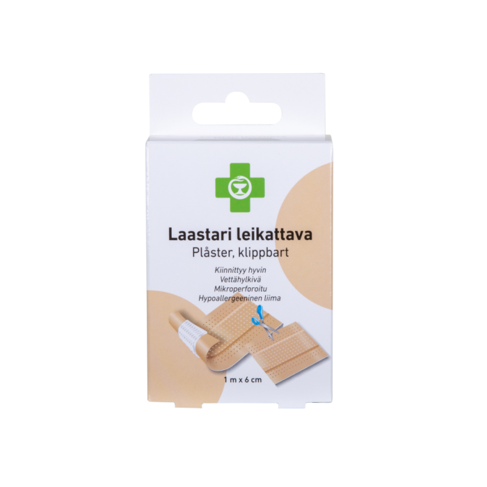APTEEKKI Laastari Leikattava, Muovi 6cm x 1m 1 kpl-13