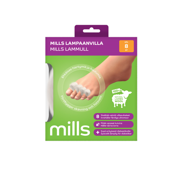 Mills lampaanvilla suikaleet 12 g 8 kpl-13