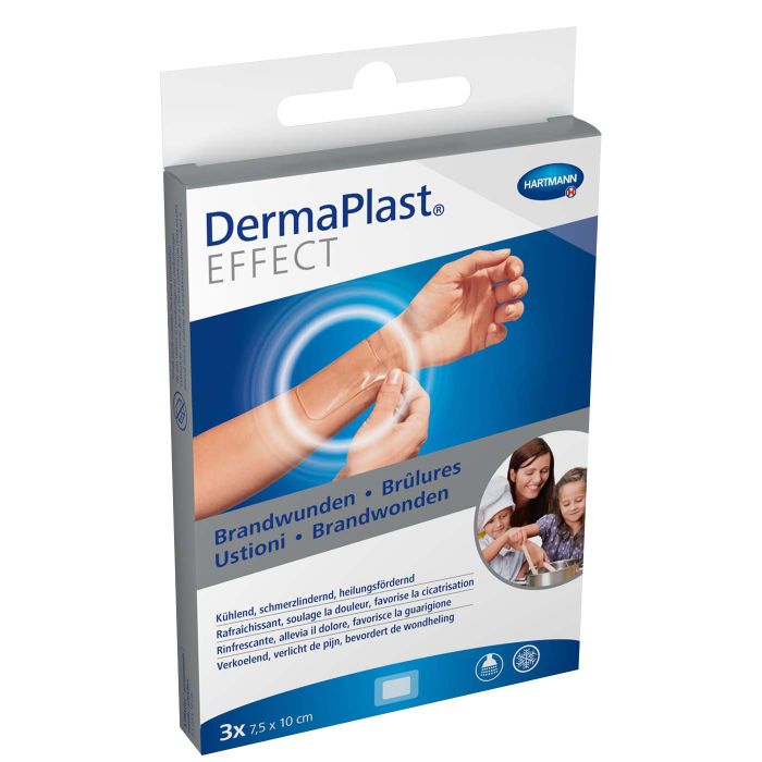DermaPlast Effect Burns 7,5x10cm 3 kpl  palovammalaastari-13