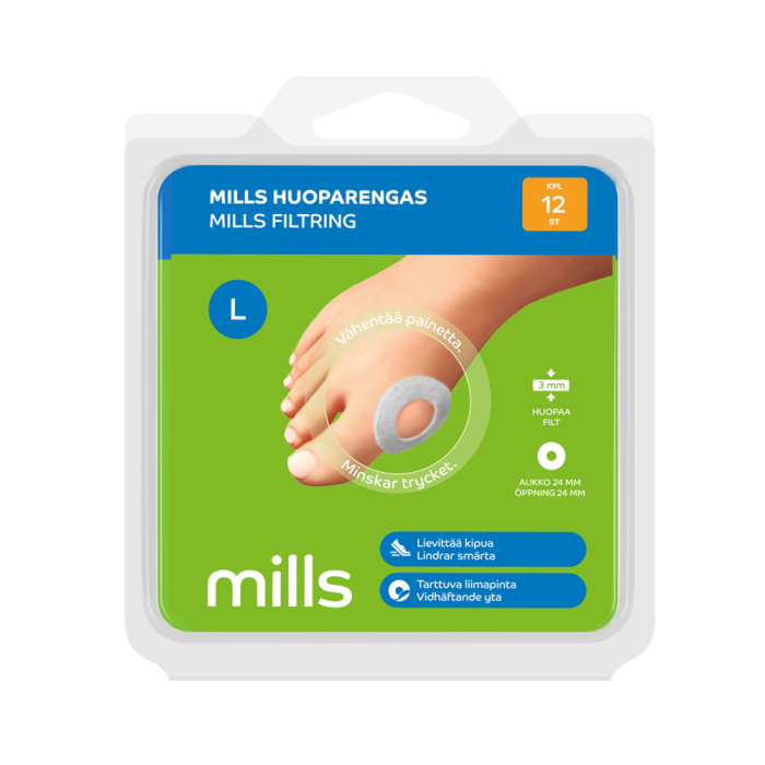 Mills huoparengas l 8 kpl-13