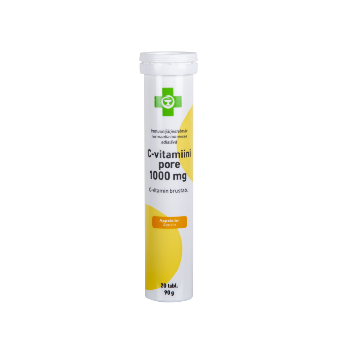 APTEEKKI C-vitamiini Pore 1000 mg 20 tabl-13