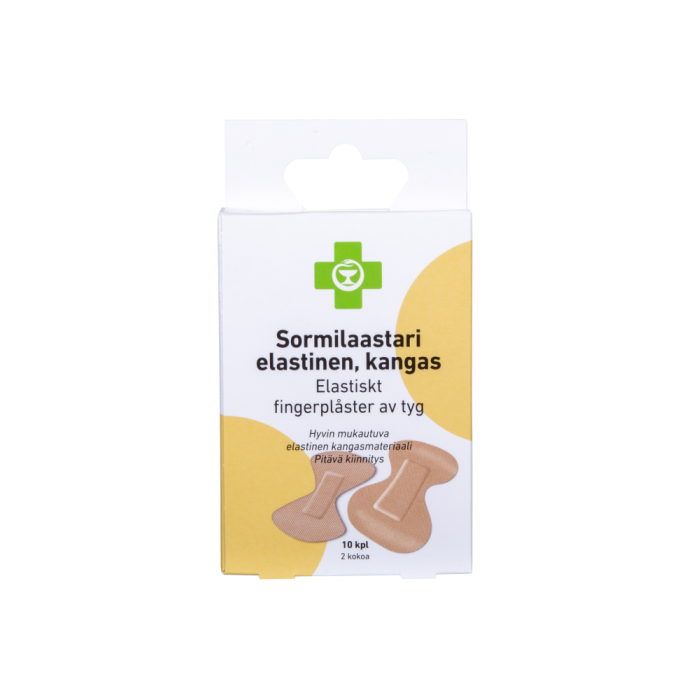 APTEEKKI Sormilaastari elastinen, kangas 10 kpl/rasia-13