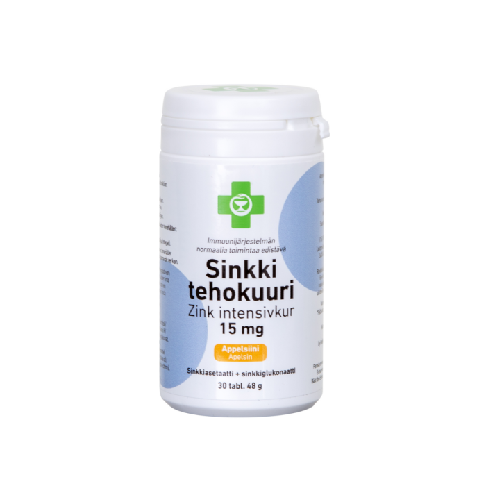 APTEEKKI Sinkki Tehokuuri 15 mg 30 tabl-13