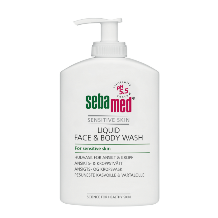 Sebamed Liquid Face&Body Wash pesuneste 300 ml pumppupullo-13