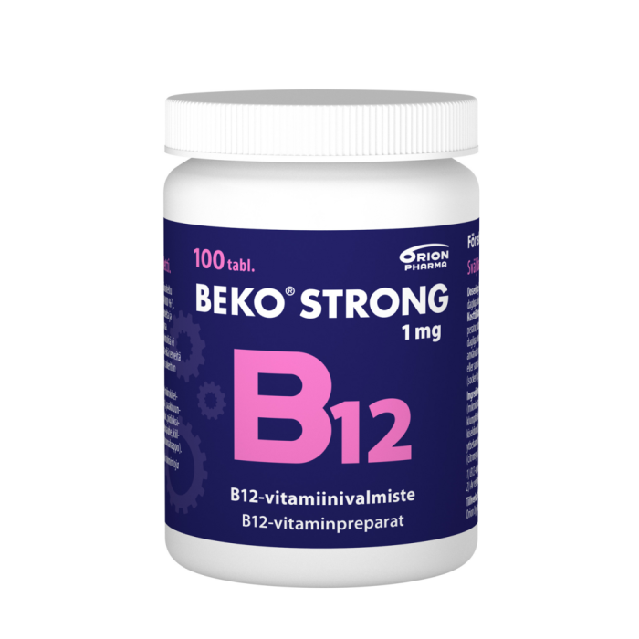 Beko Strong B12-vitamiini 1mg 100 tabl-13