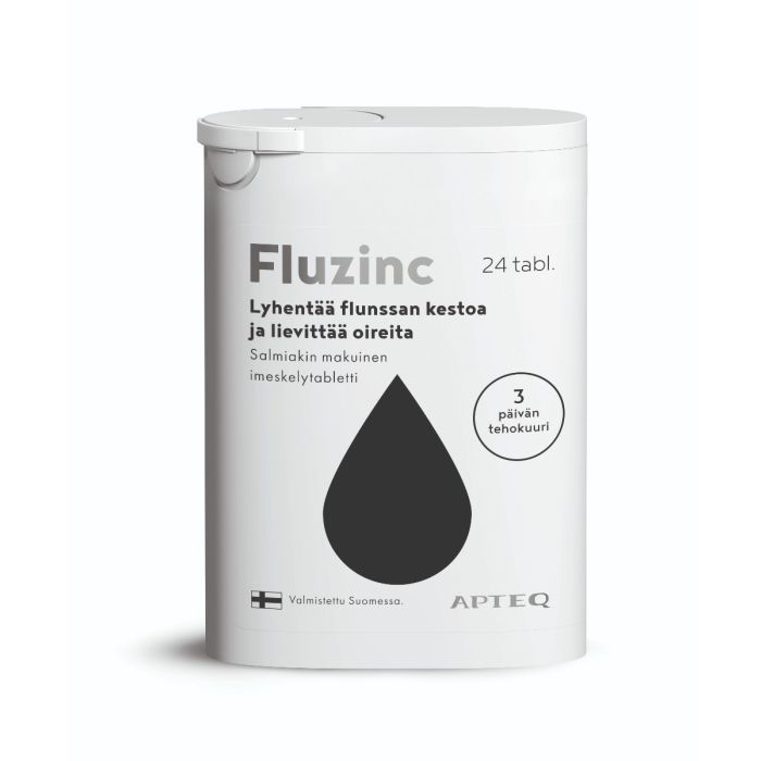 Apteq Fluzinc salmiakki 24 tabl-13