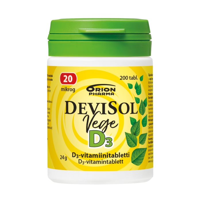 Devisol Vege 20 mikrog nieltävä 200 tabl-13