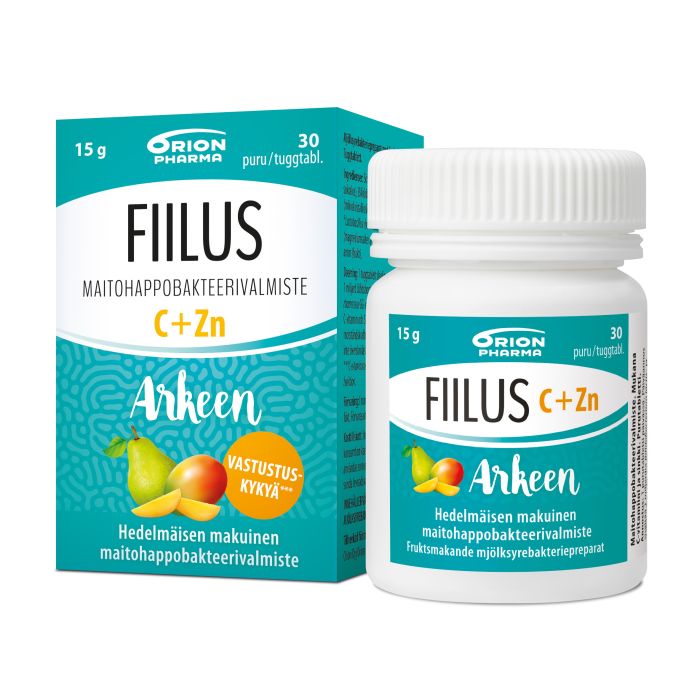 Fiilus Arkeen C+Zn hedelmäinen 30 purutabl-13
