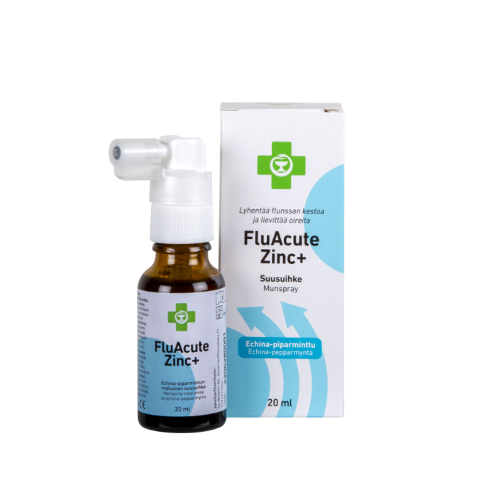 APTEEKKI FluAcute Zinc+ echina-piparminttu 20 ml sinkkisuihke-13