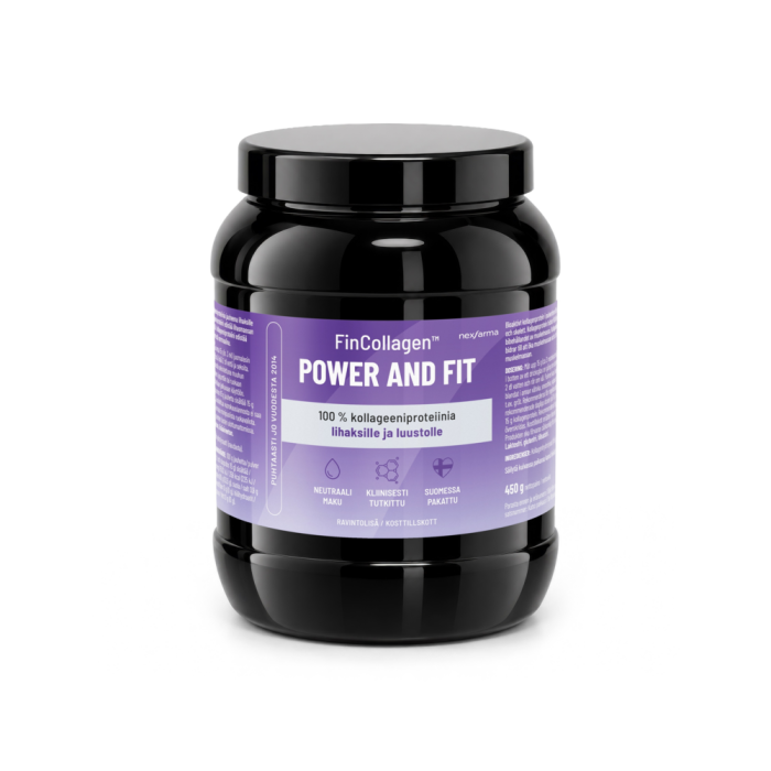 FinCollagen Power&Fit lihaksille 450 g-13