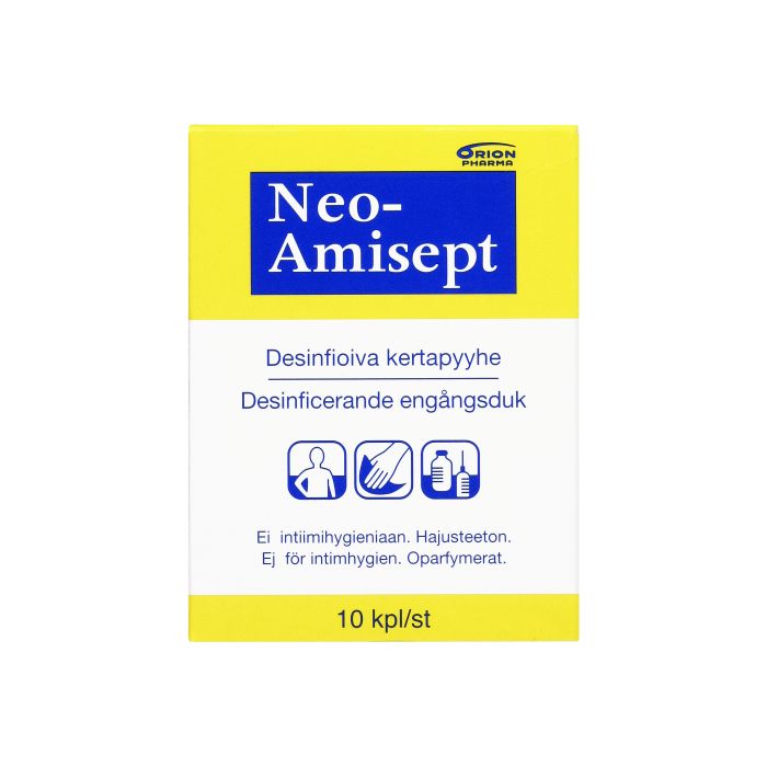 Neo-Amisept desinfioiva pyyhe 10 kpl-13