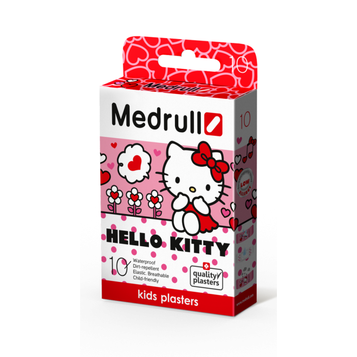 Medrull Hello Kitty lasten laastari 10 kpl-13