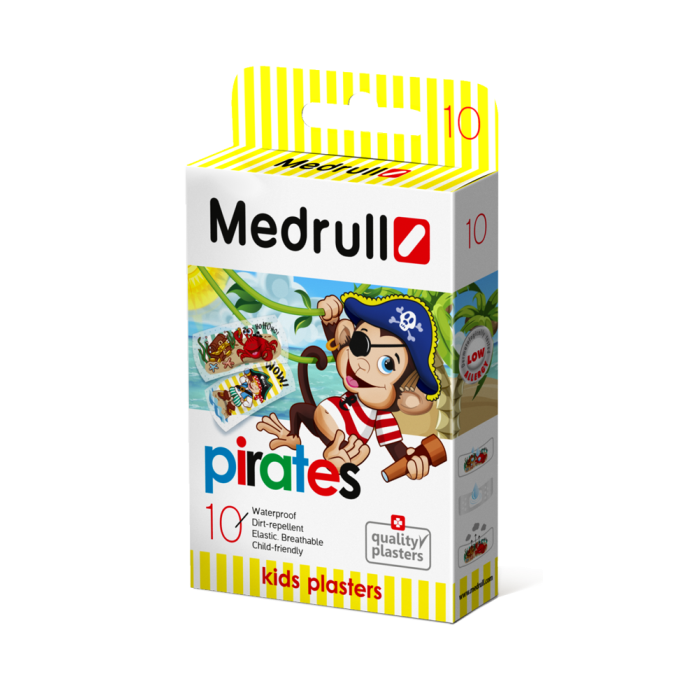 Medrull Pirates lasten laastari 10 kpl-13
