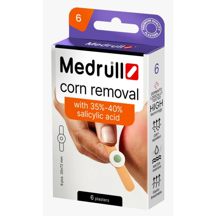 Medrull Corn Removal känsälaastari 6 kpl-13