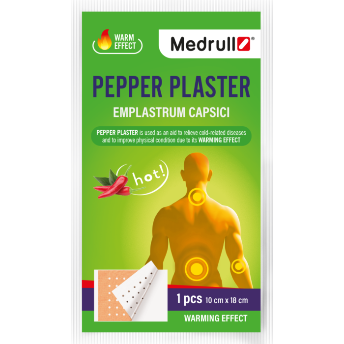 Medrull Pepper Plaster 10x18 cm pippurilaastari 1 kpl-13