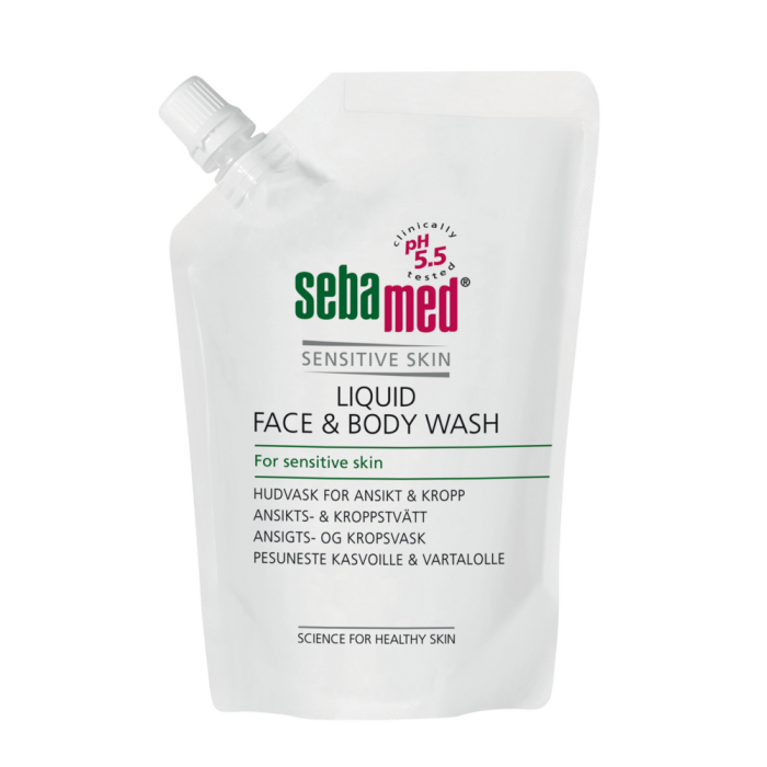 Sebamed Liquid Face&Body Wash pesuneste täyttöpakkaus 400 ml-13