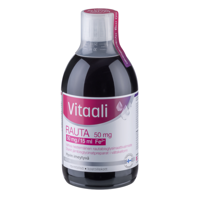 Vitaali Rauta 50 mg 500 ml-13