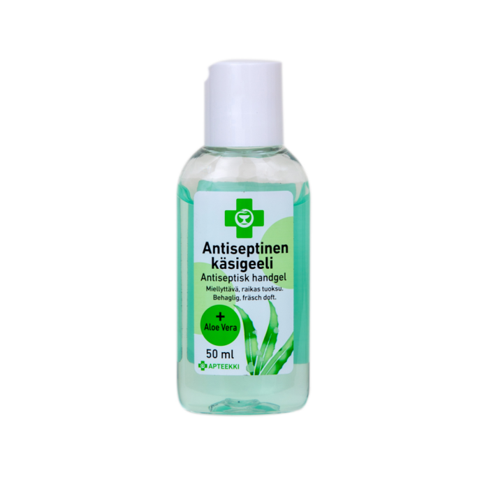 APTEEKKI Antiseptinen käsigeeli +Aloe Vera 50 ml-13
