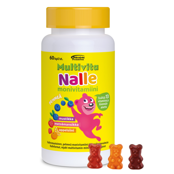 Multivita Nalle monivitamiini 60 tabl-13