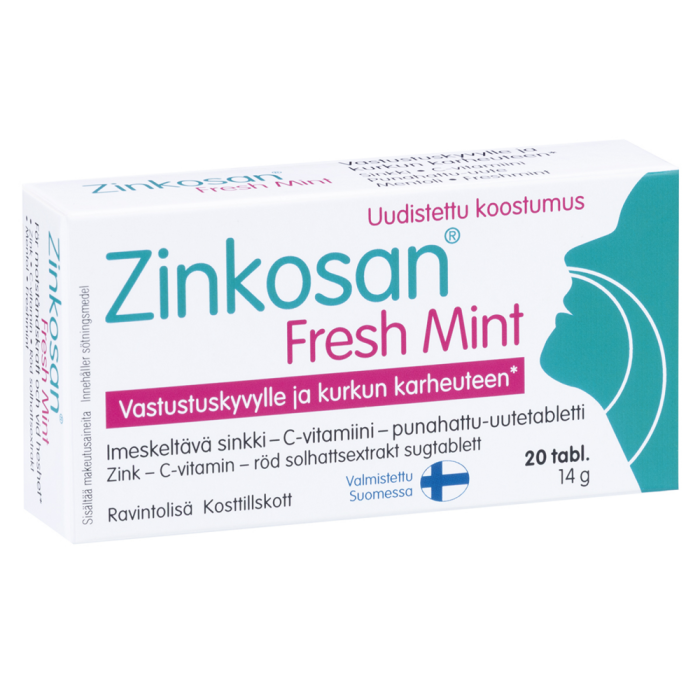 Zinkosan Fresh Mint 20 tabl-13