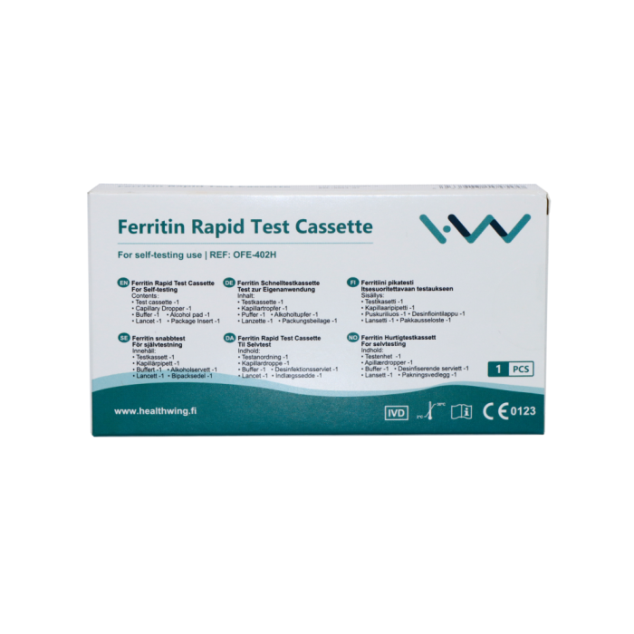 H&W Ferritiini pikatesti kotitesti 1 kpl-13