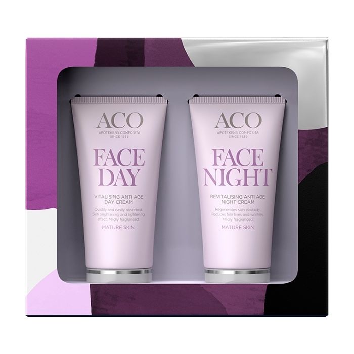 Aco Face Anti-Age Day and Night Cream 50+50 ml gift pack-13
